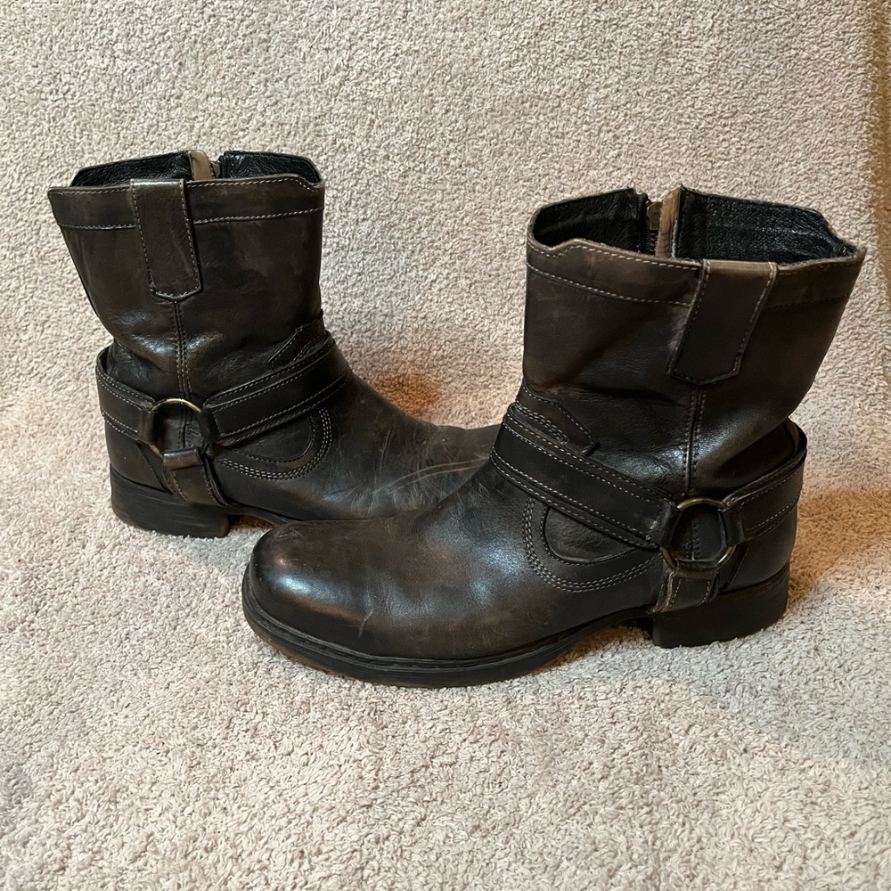HP 🎉 BED|STÜ Leather Harness Boots